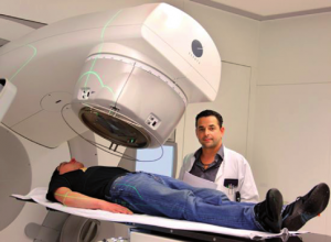 Medical application of ionizing radiation in radiotherapy (Photo: www.salzi.at)